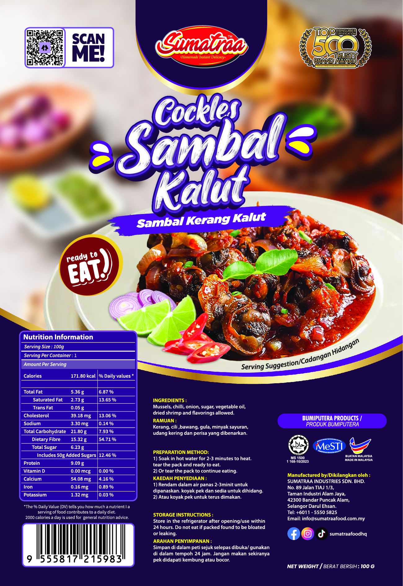 Sambal Kerang Kalut
